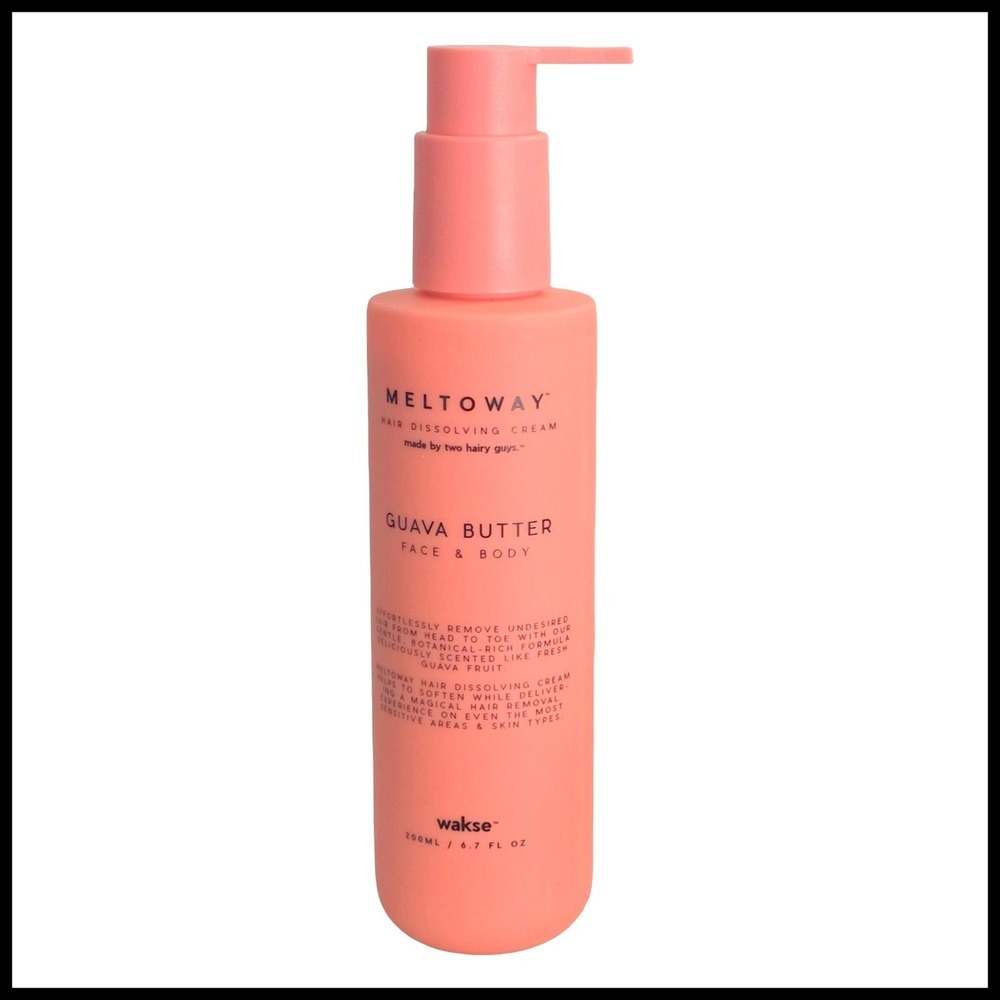 wakse MELTOWAY Guava Butter Hair Dissolving Cream Face &‎ Body 200ml 6.7 fl oz